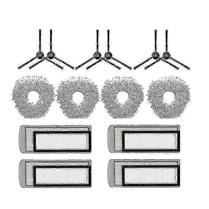 Applies To Side Brush Mop Cloth Hepa Filter Compatible With Narwal J1 Yjcc001-1 Robotic