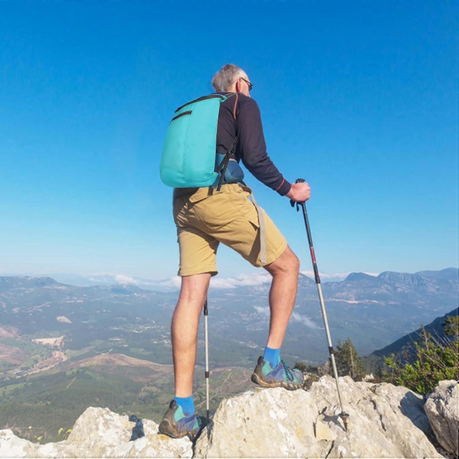 Lightweight packable backpack for cycling
