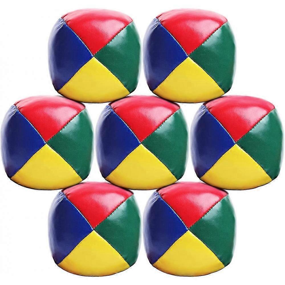 HJyang 7 Pack Beginners Juggling Balls Durable And Soft Easy Juggle Balls SYx TLR