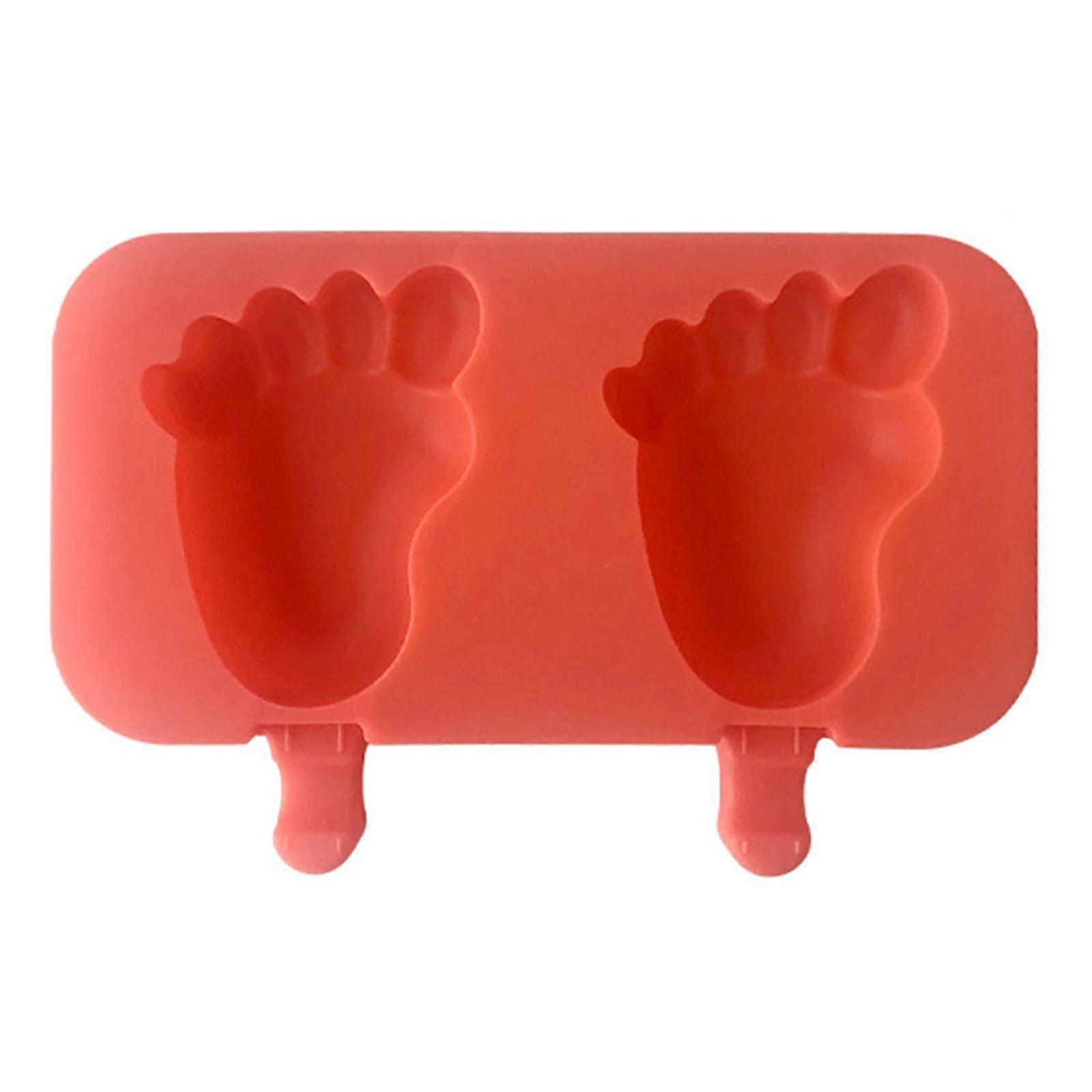 Cartoon Silicone Popsicle Molds Reusable Cake Pop Mold Ice Cream Maker Tool