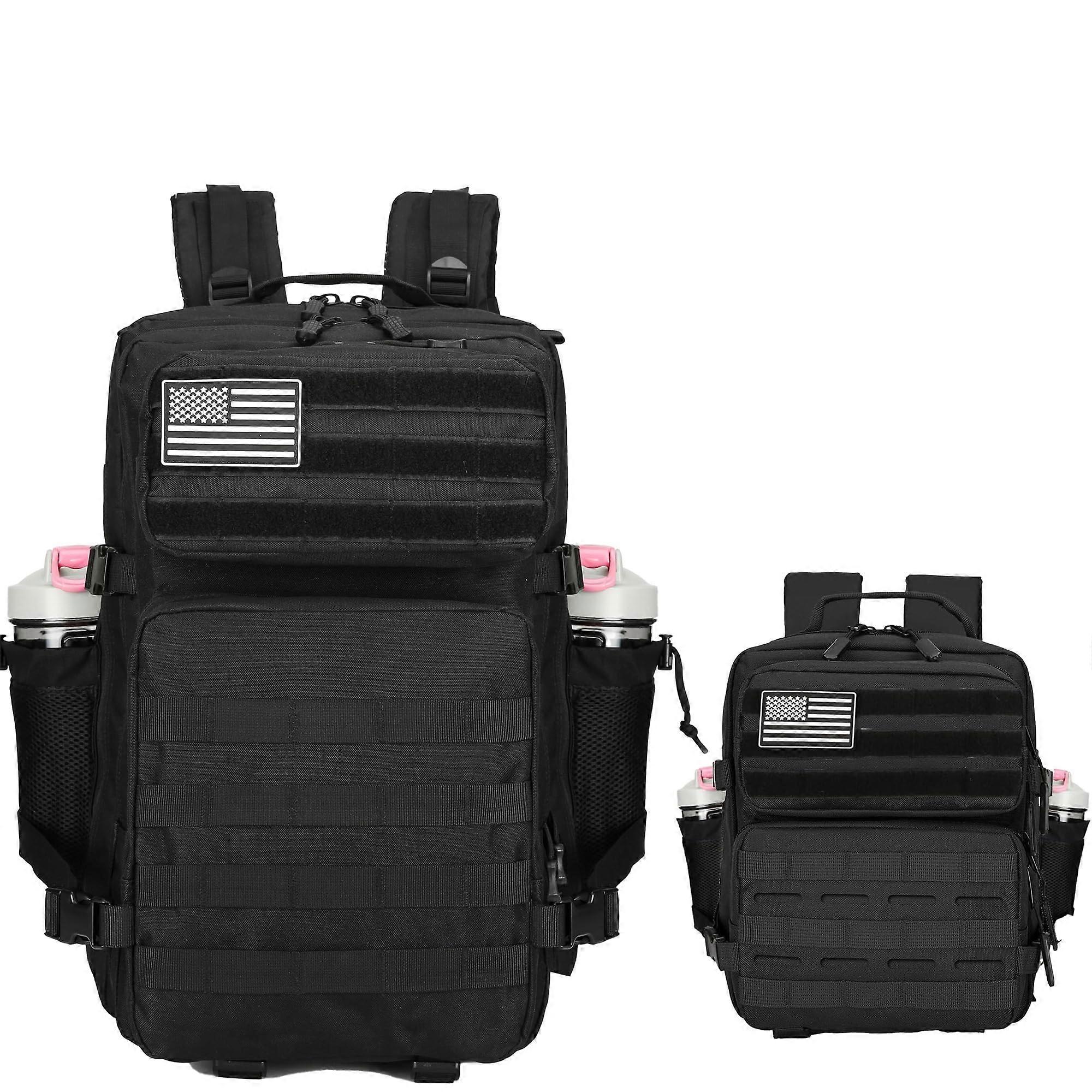 9L/45 Tactical Backpacks for Men and Women, Hiking and Daily Use, Durable Fabric, Multi-Compartment Design, Lightweight