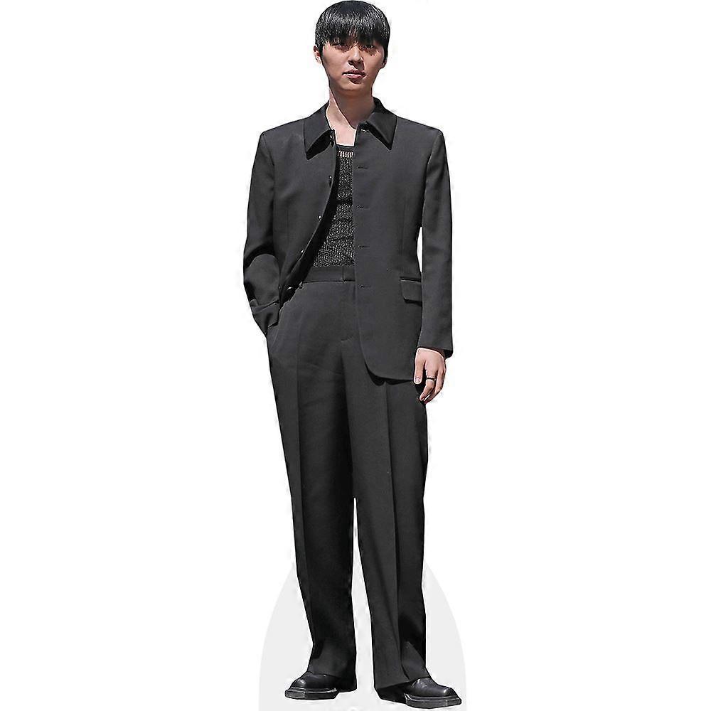 Choi Hyun-Wook (Black Suit) Cardboard Cutout (lifesize OR mini size). Standee. Stand Up.