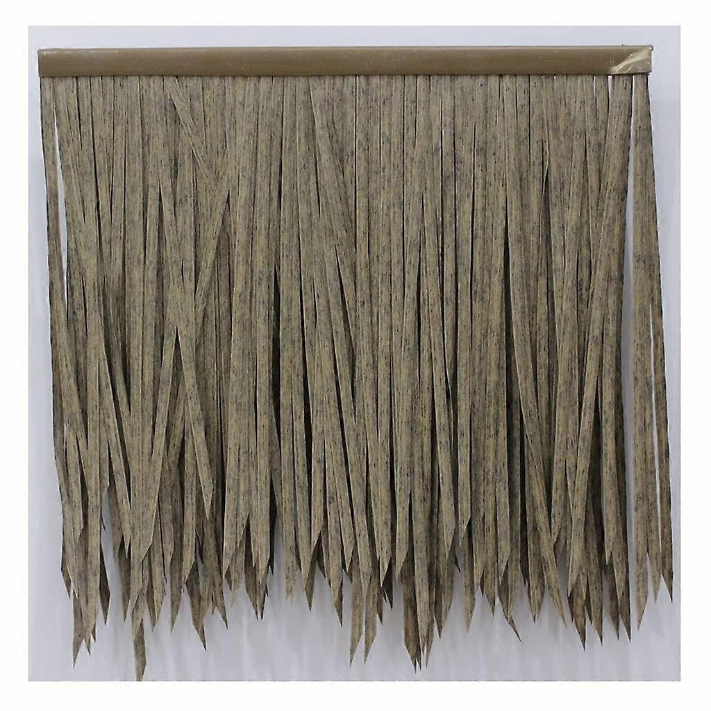 Artificial Straw Roof Thatch, Synthetic Thatch Roofing, Artificial Palm Thatch Rolls for Tiki Bar Decorations