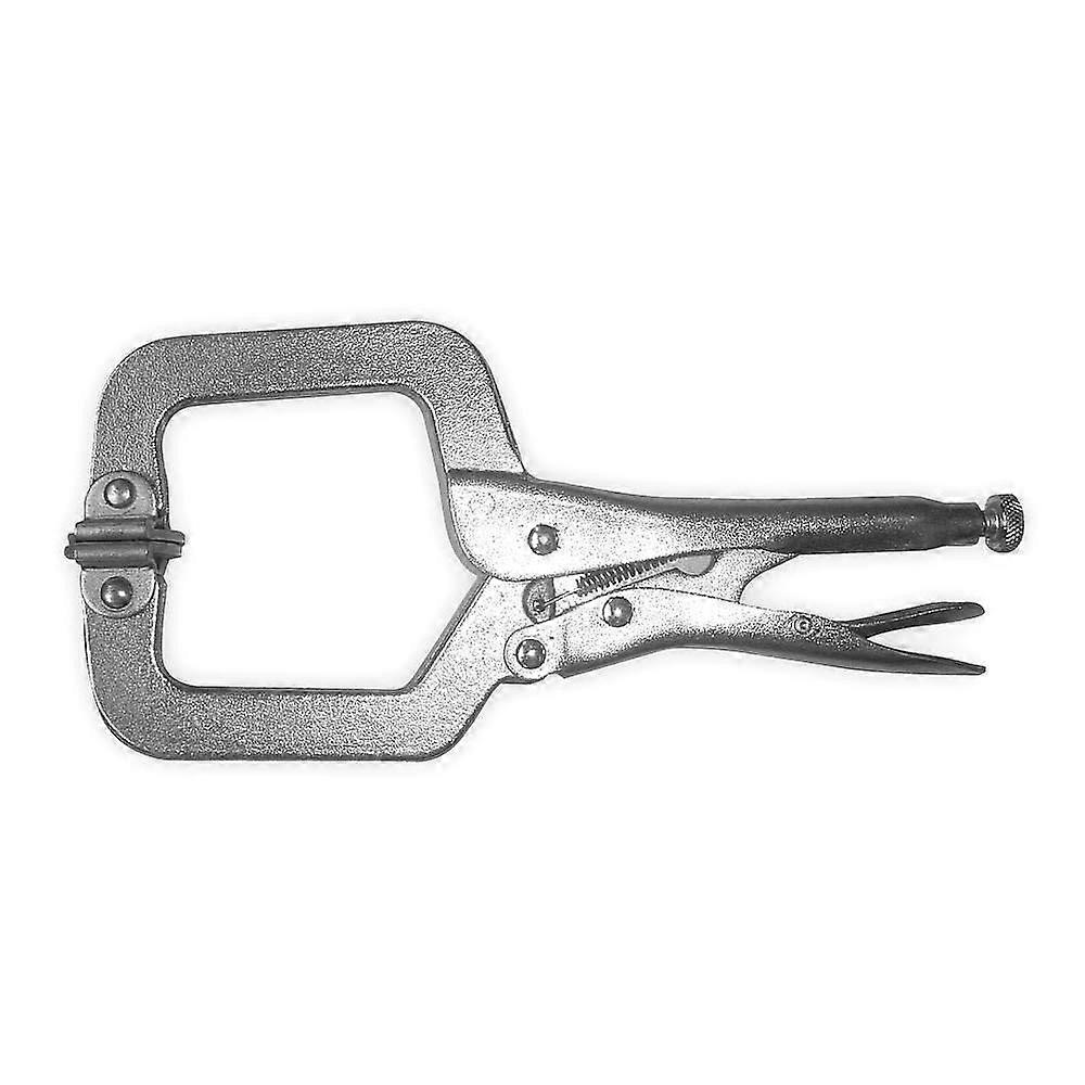 Locking CClamp W/Swivel Pad, 6 in