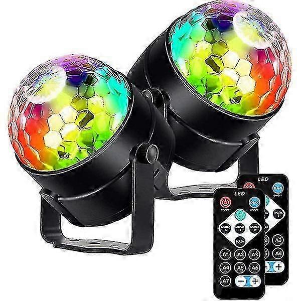 2-pack party lights stage lighting remote control