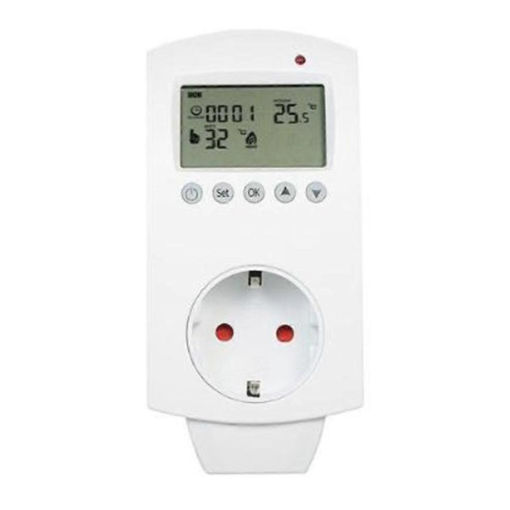Programmable Plug In Thermostats Heating Temperature Controller Switch -EU
