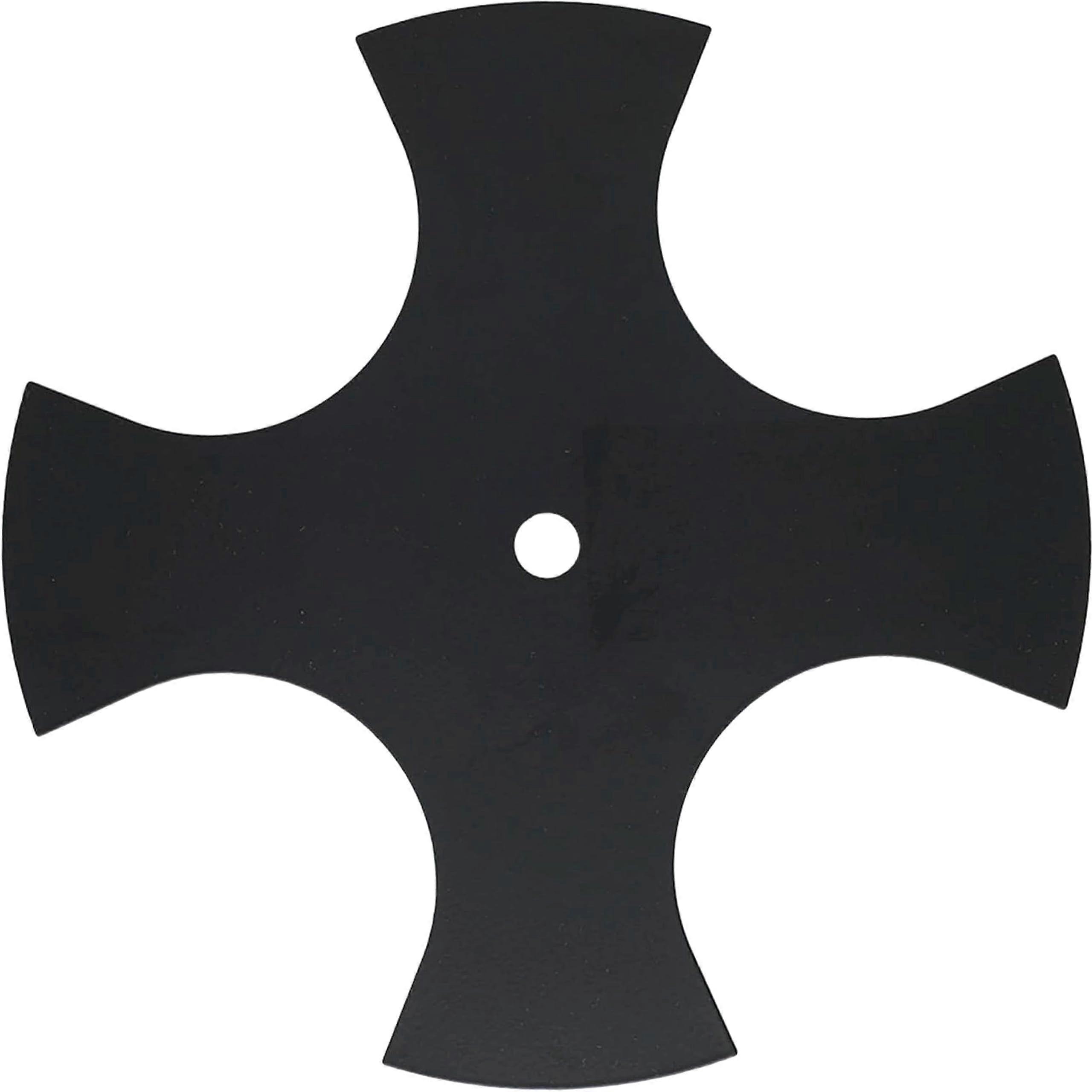 4-Tooth Star Edger Blade 9 Inch With 1/2 Inch Center Hole Replacement