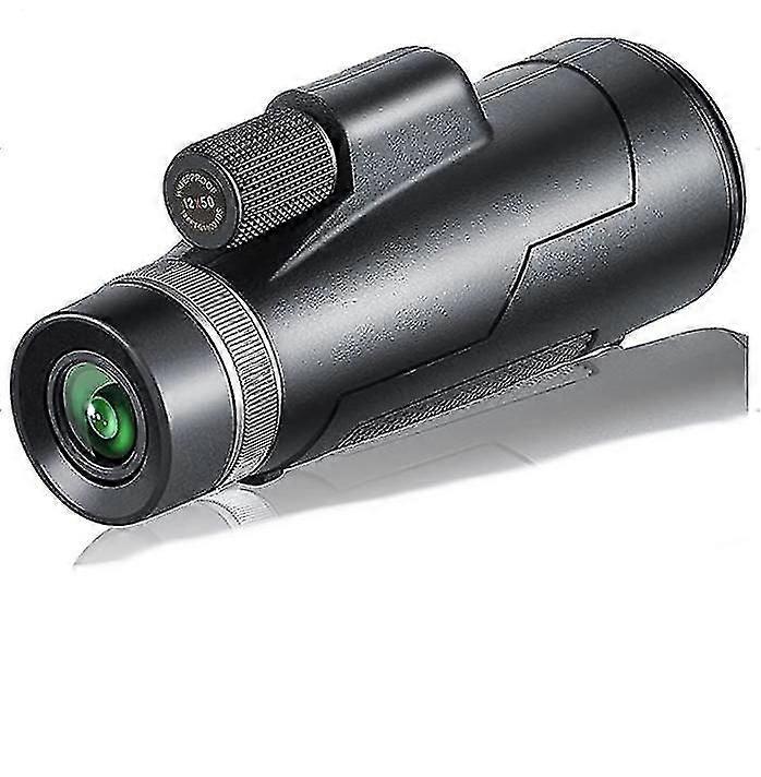 12x50 High Definit Monocular Telescope With Ph D And Tr, Fmc Bak4 Prism, Suitable For Bird Watch