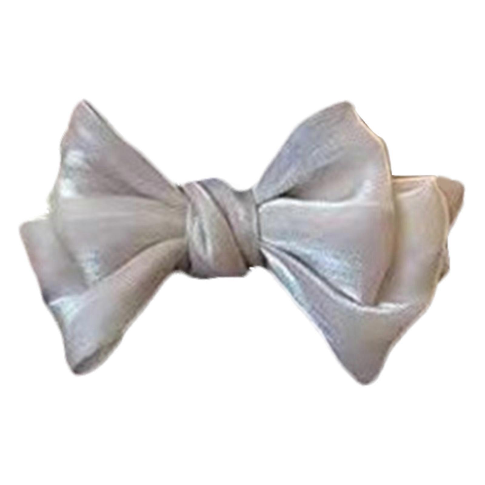 À La Mode Arcs Chignon Pince À Cheveux Bowknot Barrettes Bowknot Épingle à Cheveux Arcs Barrette Cheveux Barrette Pinces Queue de Cheval Pinces Argent