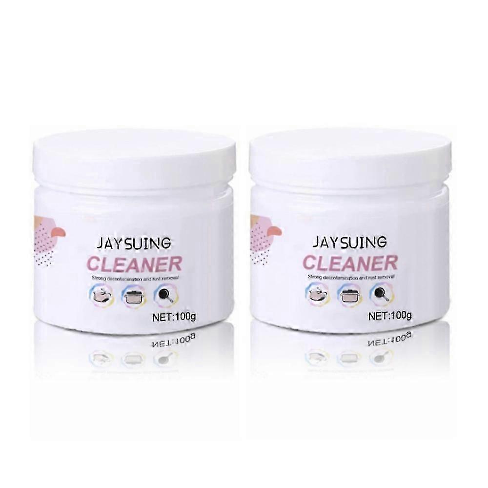 2PCS Kitchen Instant Cleaning Powder, Foam Rust Remover Kitchen All-Purpose Cleaning