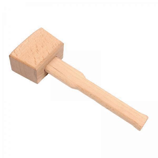 3x Wooden Mallet with Handle Mallet Solid Beech
