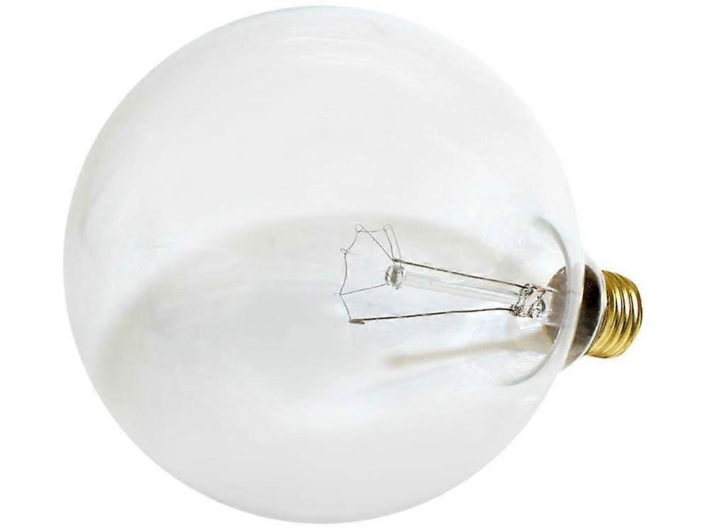 40W 125V G40 Clear Globe Bulb, E26 Base