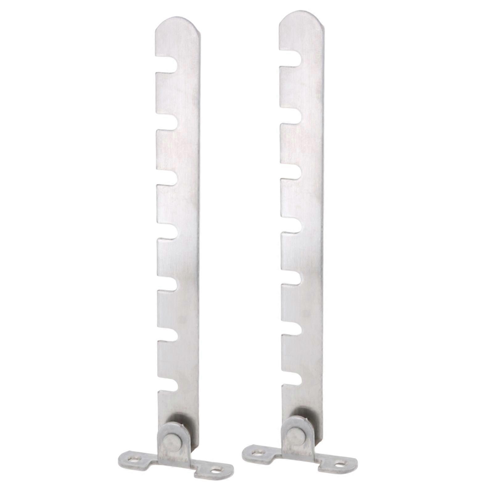 2Pcs Adjustable Window Limiters Stainless Steel Window Lock Tilt Control Window Stopper for Various Door and Window