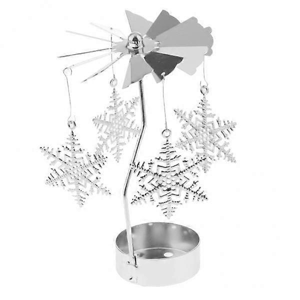 3-5pack christmas Rotating Candle Tea Light