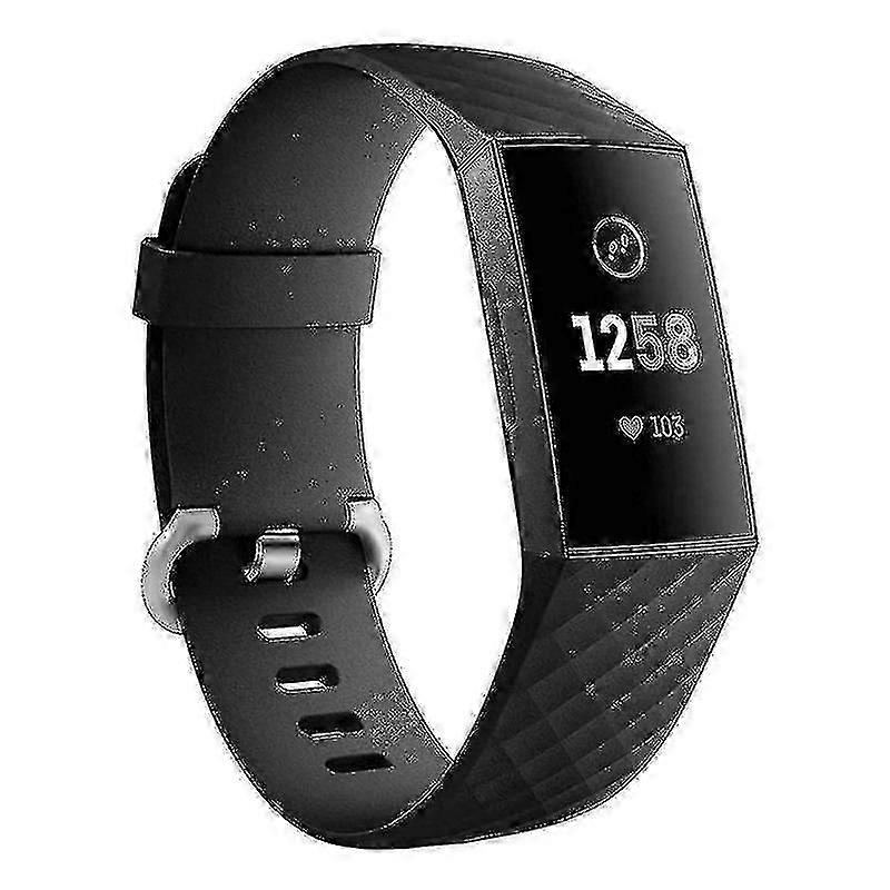 Fitbit Charge 3 Silicone Band - Black