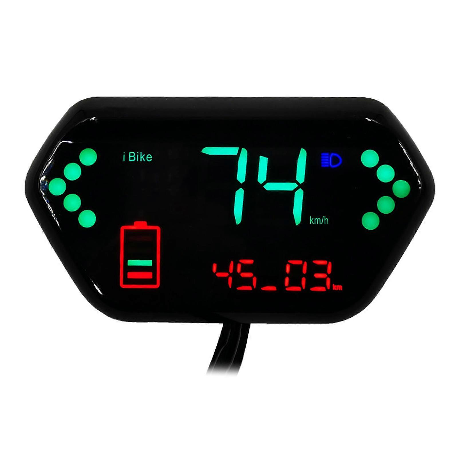 36V‑72V Waterproof LED Display Panel Electric Bicycle Scooter Brushless Controller Kit Durable Motor Controller