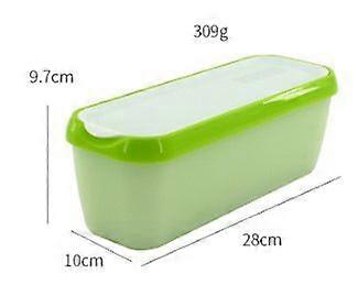 Ice Cream Containers, 1.5 Quarts Ice Cream Tubs with Lids, Freezer Storage Container for Sorbet, Frozen Yogurt and Gelato, Non-Slip Base, Dishwasher S