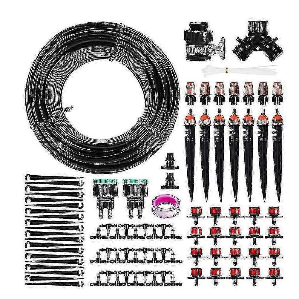Garden Irrigation System Drip Irrigation Kit,adjustable Automatic Drip Irrigation Kit Compatible Garden Gr