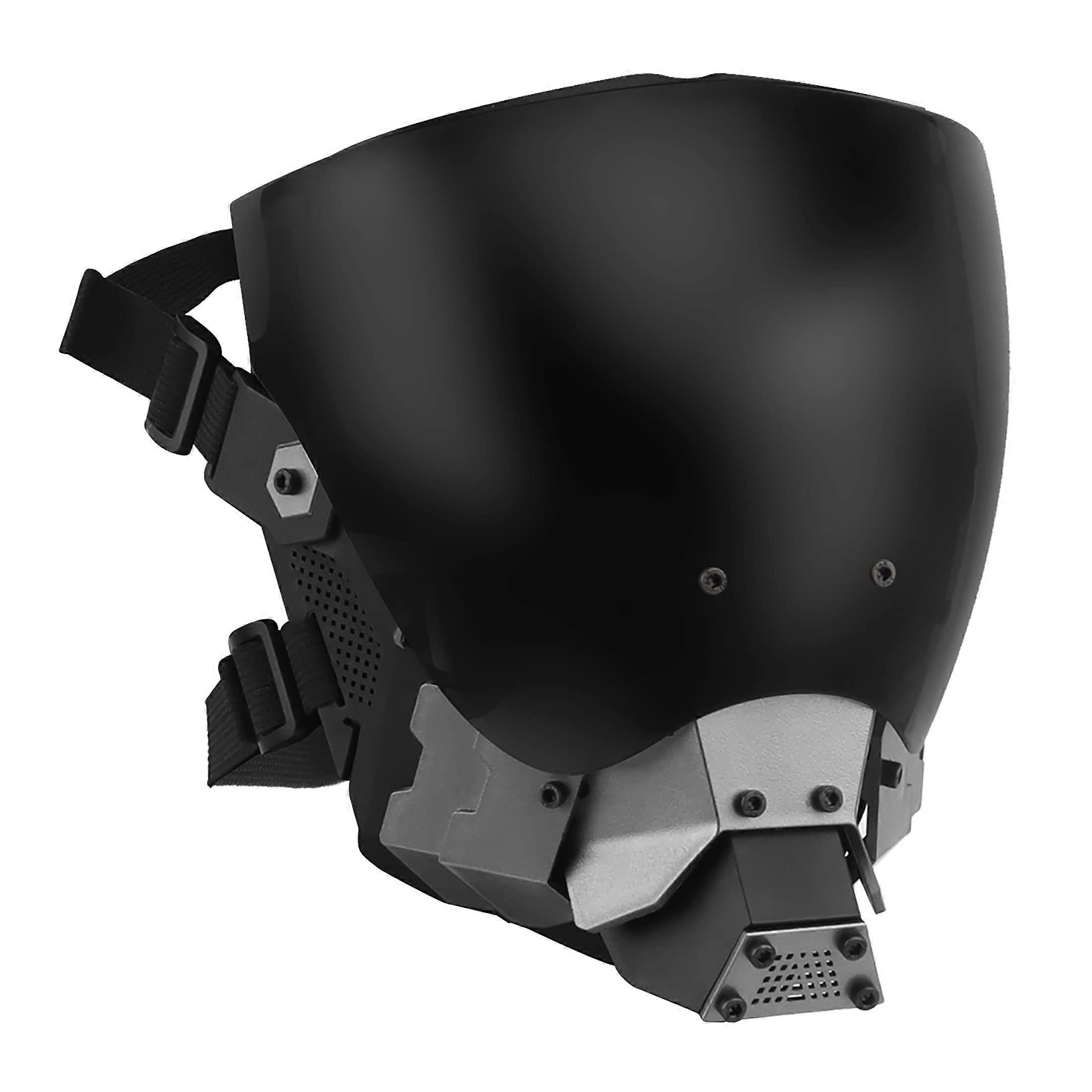 Paintball Tactical Mask Full/Half Face Protection for Cosplay, CS Games, Halloween – Mechanical, Adjustable, Durable Design