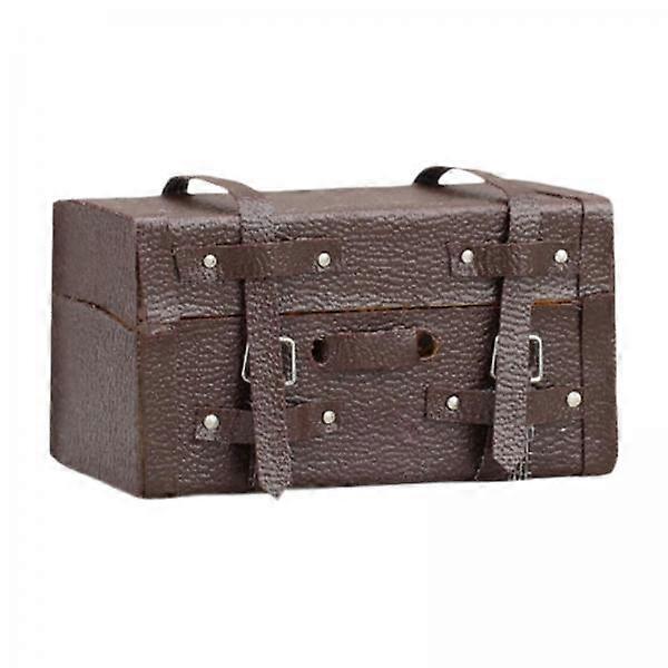 5 x 1/12 Miniature Suitcase Simulation Doll Furniture PU