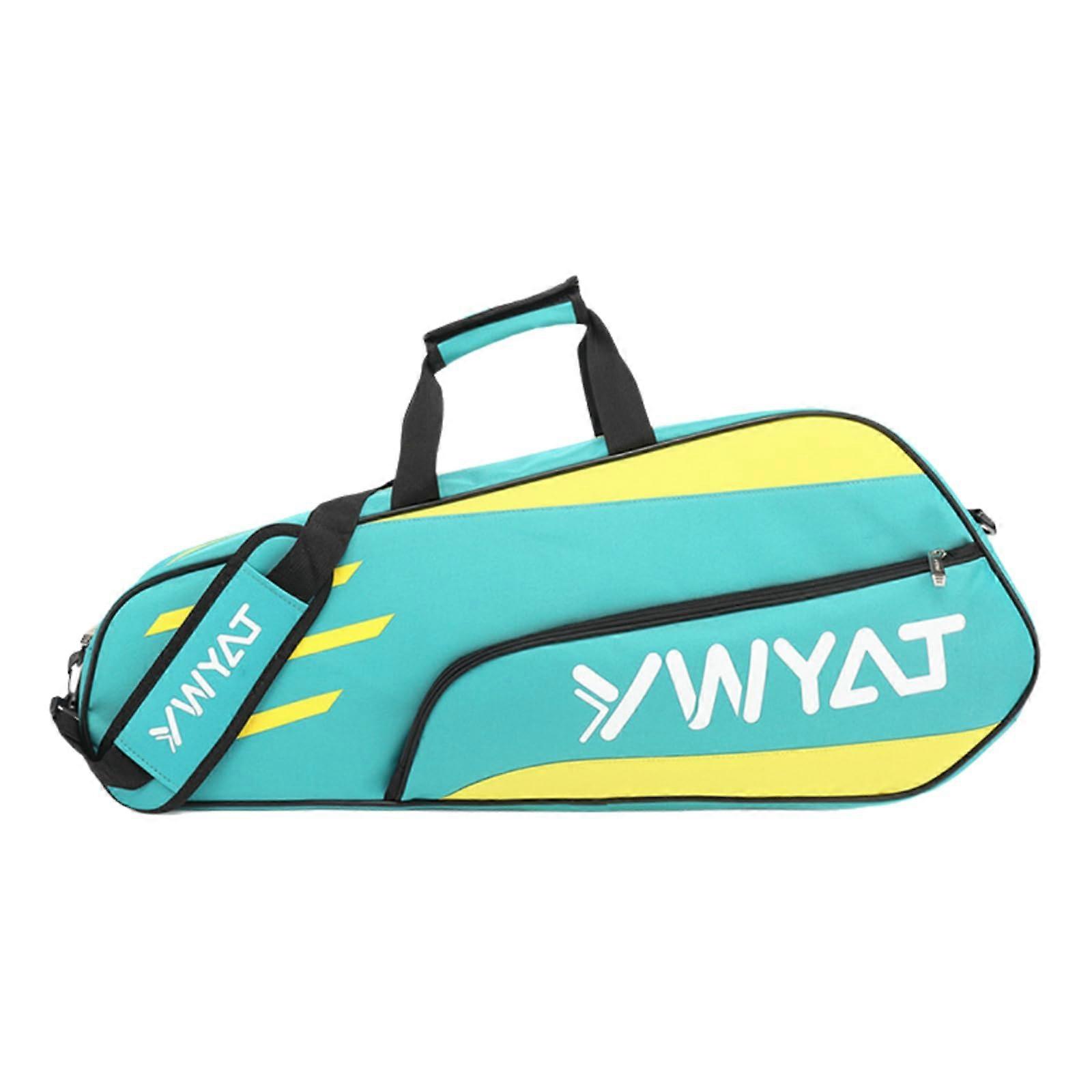 badminton racket bag, space for 3 rackets, shoulder bag, easy to use, Light Blue 72x11x30cm Ref: 7223