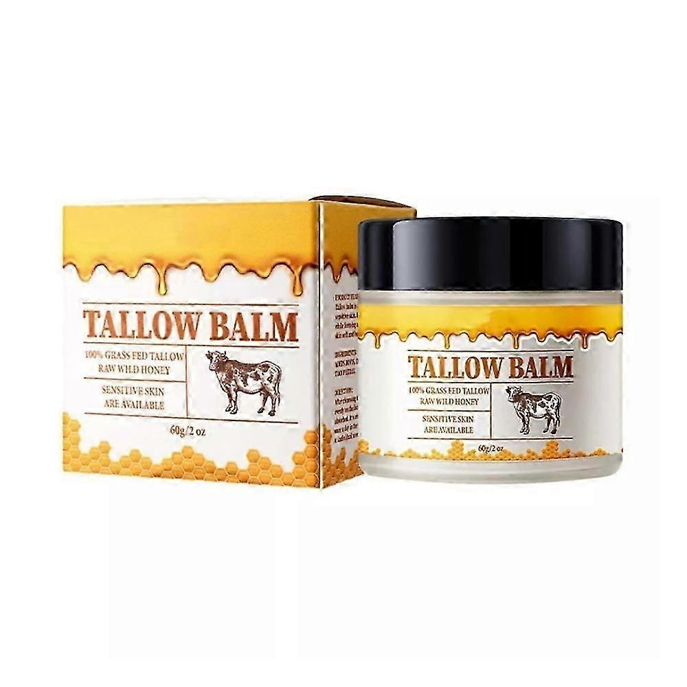 Grass Fed Beef Tallow Face Moisturizer Cream | Whipped Balm