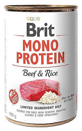 Brit Mono Protein Nötkött & Risburk 400g