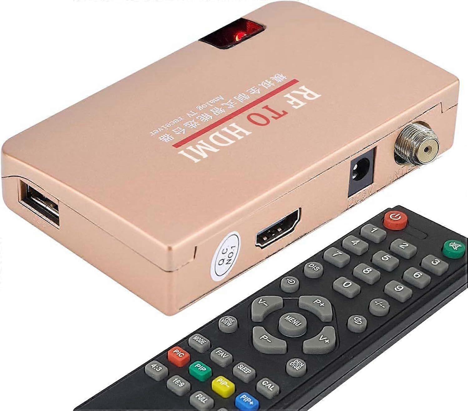 Demodulatore RF Modulatore UHF da coassiale a HDMI Adattatore VHF Convertitore coassiale per videodischi JVC Videoregistratori Betamax Videocamere VHS Lettore CD video Magnavox Odyssey
