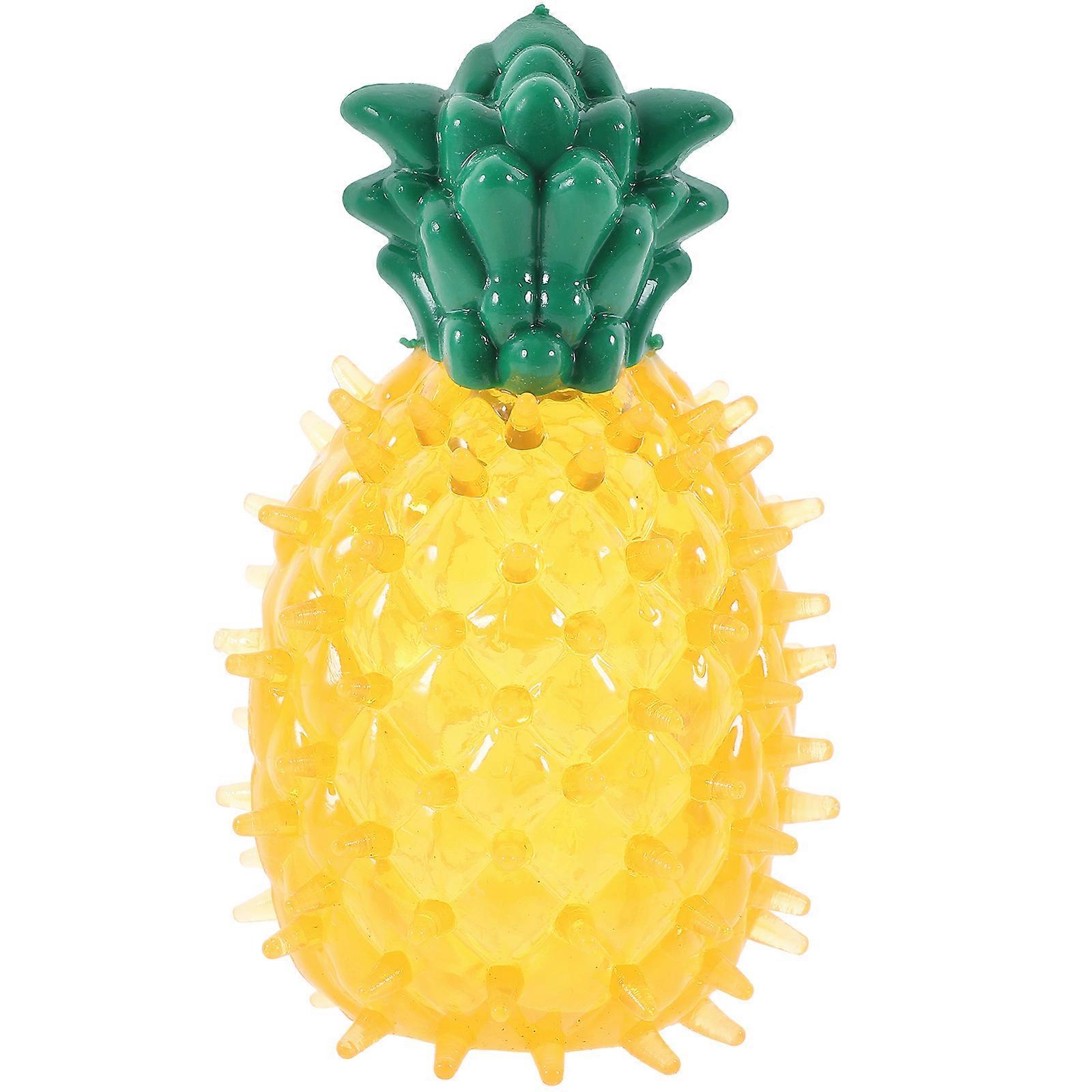 Pineapple-Shaped Canine Toy, Enhances Oral Wellbeing and Keeps Pets Engaged