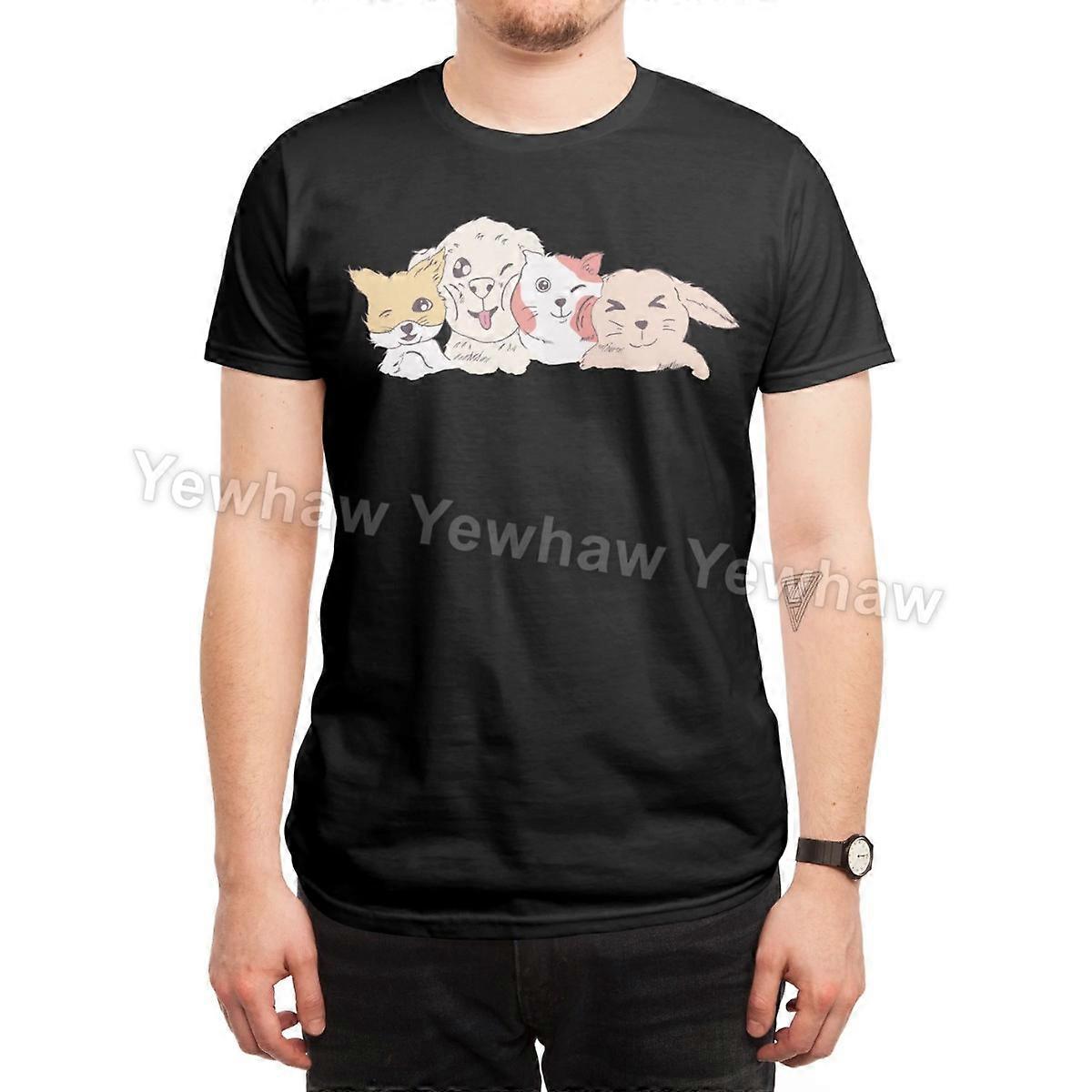 Friendship T-Shirt animals dog cat rabbit playful