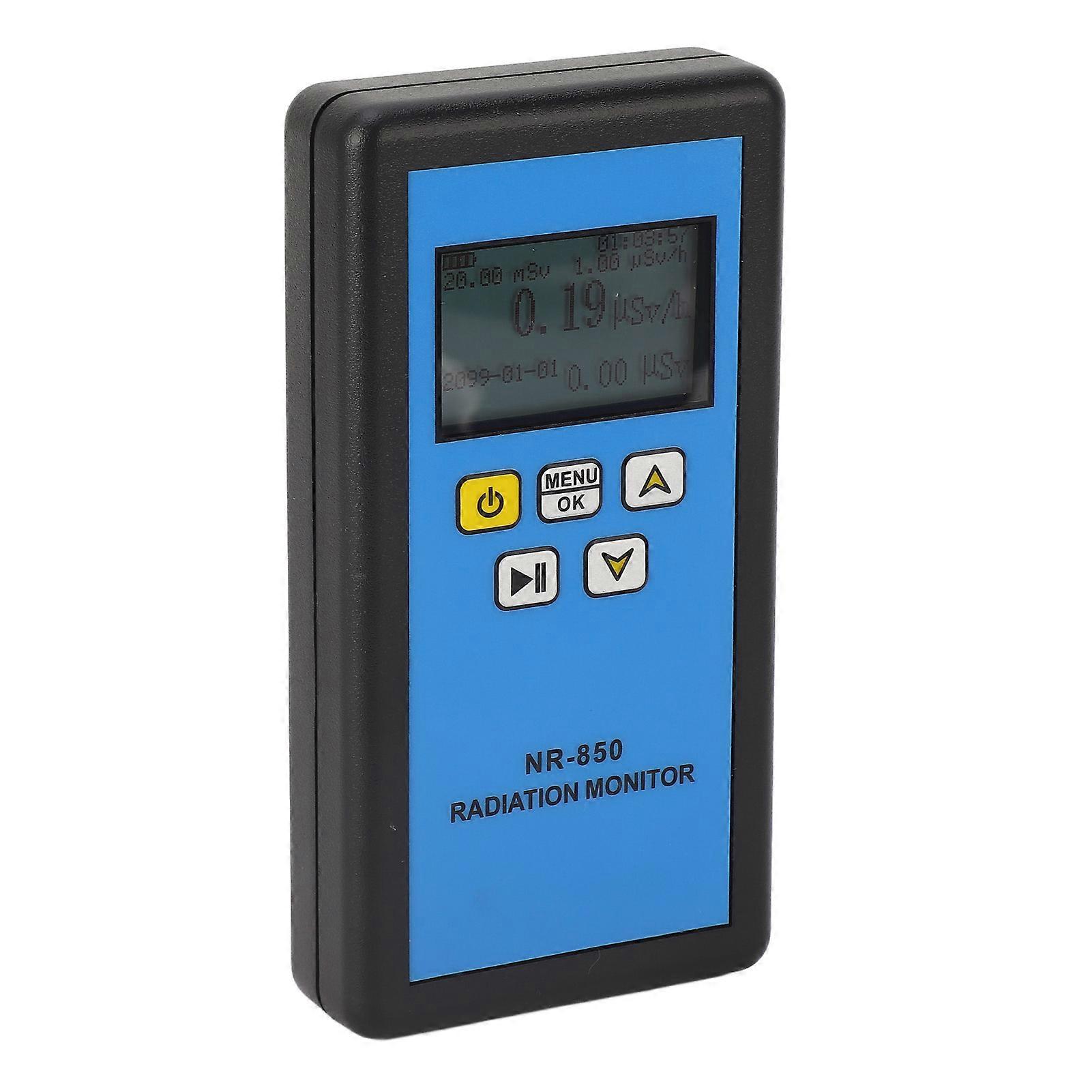 Strahlungsdosimeter mit LCD-Display X γ β Strahlendetektor Handheld Geiger Counter Strahlungsmonitor NR-850