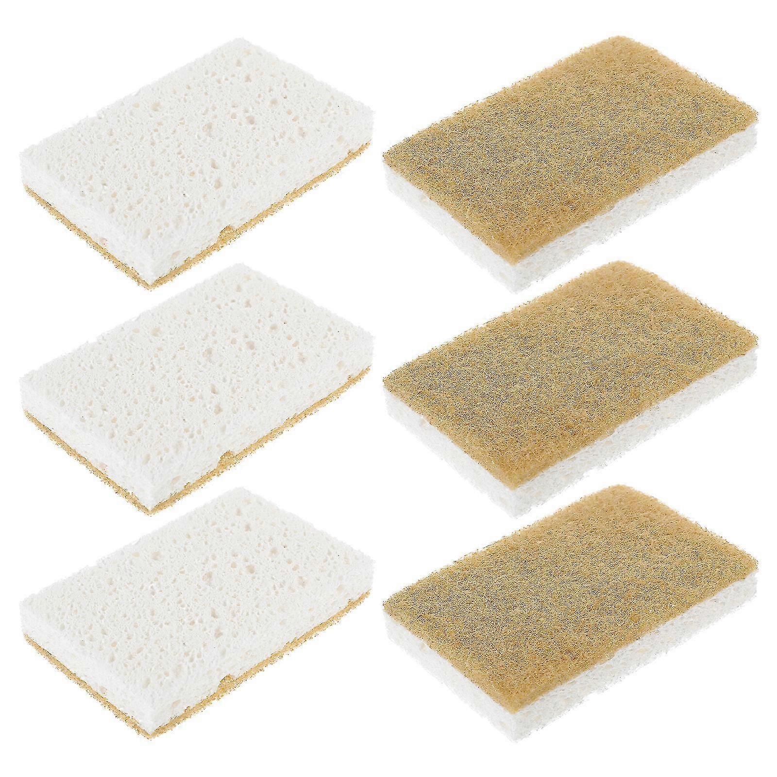 12pcs Multi-function Dish Sponge Scrub Set - 11x7.2x2.1cm