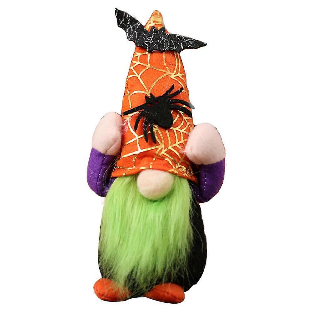 Halloween Decorations Indoor Gnome Plush Doll Home Decoration Multi Color 3.14X2.75X8.25in Ambiance Creation 1Pcs
