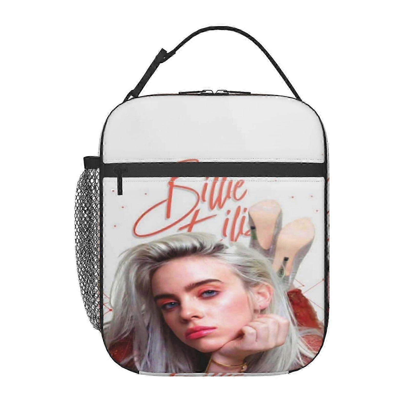 Large Capacity Insulated Tote Lunch Boxes Suitable for a Popular Artist, BPA-Free Food Grade Material with Comfortable Handles (26.5x20x11.5