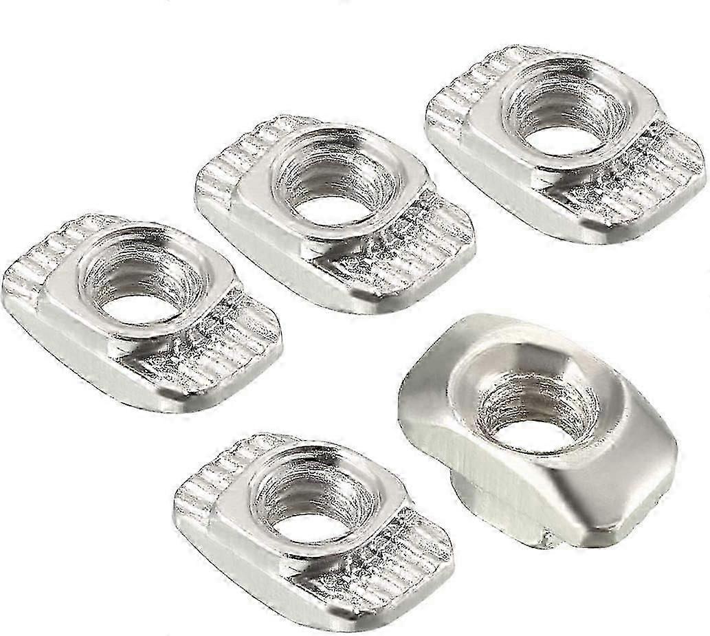 map Sliding T Slot Nuts, M3 Half Round Roll in T-Nut for 2020 Series Aluminum Extrusion Profile,Pack of 10