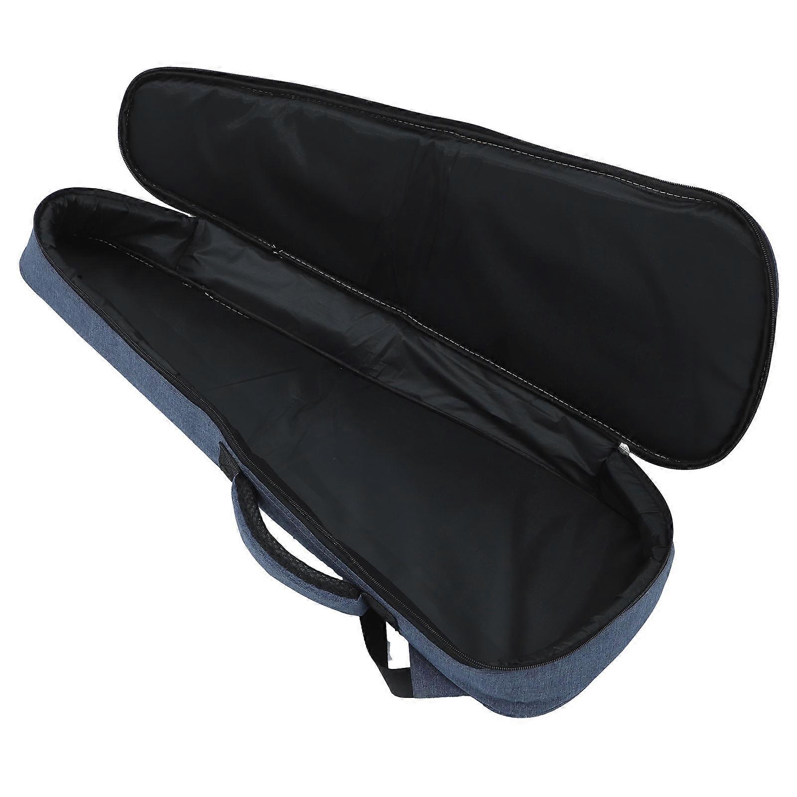 Durable Padded Ukulele Storage Bag with Ergonomic Straps, Lightweight Carrying Case for Musicians, Includes Accessory Space