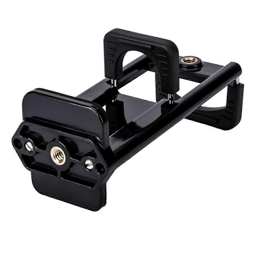 Universal Camera Tripod Stand for Phone and Tablet Use Sturdy Black Plastic 58-90mm to 110-185mm