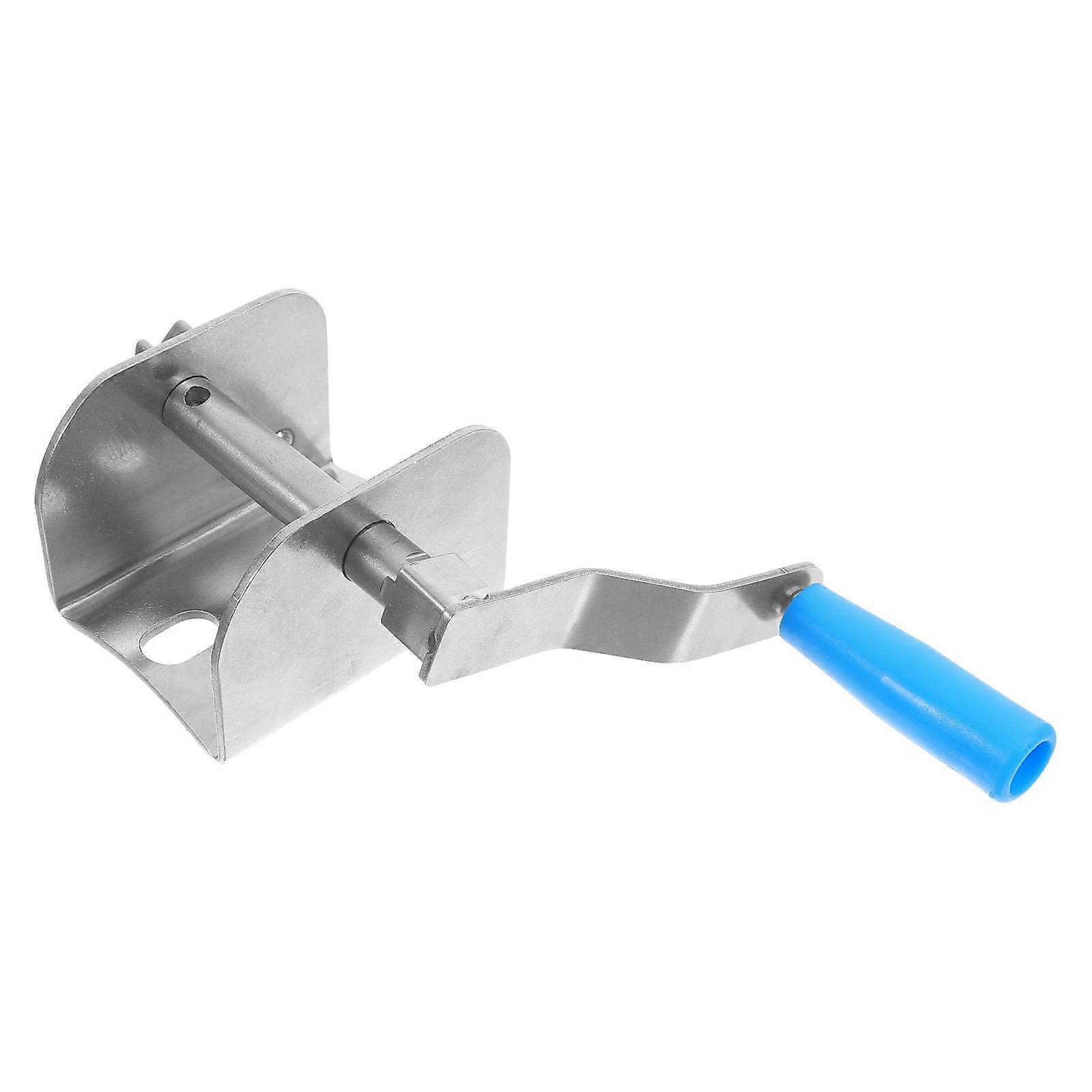 Rope Reel Tensioner Hand Crank Tensioner for Badminton Net Volleyball Net Quick Installation Compact Design 18.00X8.00X5.70CM 1Pack