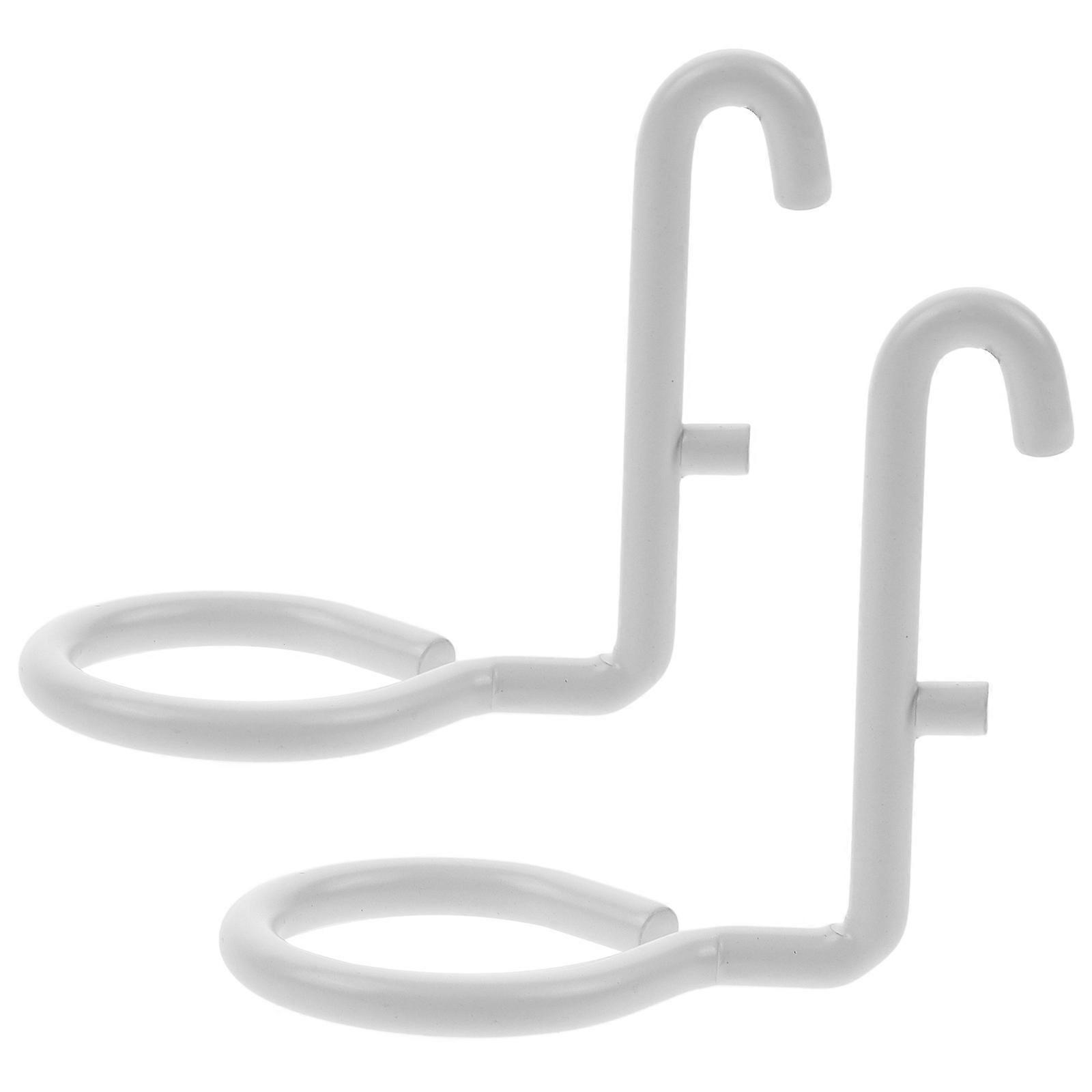 Utility Hanger Hook Pegboard Accessory Kit Iron Material Simple and Elegant Design 2Pcs