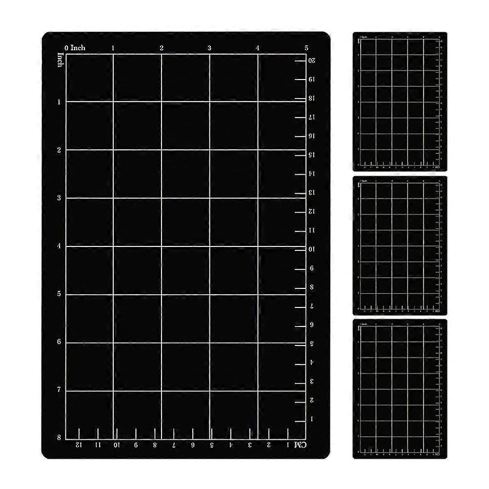 Magnetic Mat For Clippers Magnetic Cutting Pad Rectangular Simple Design Crafting Tools Cutting Projects 4Set