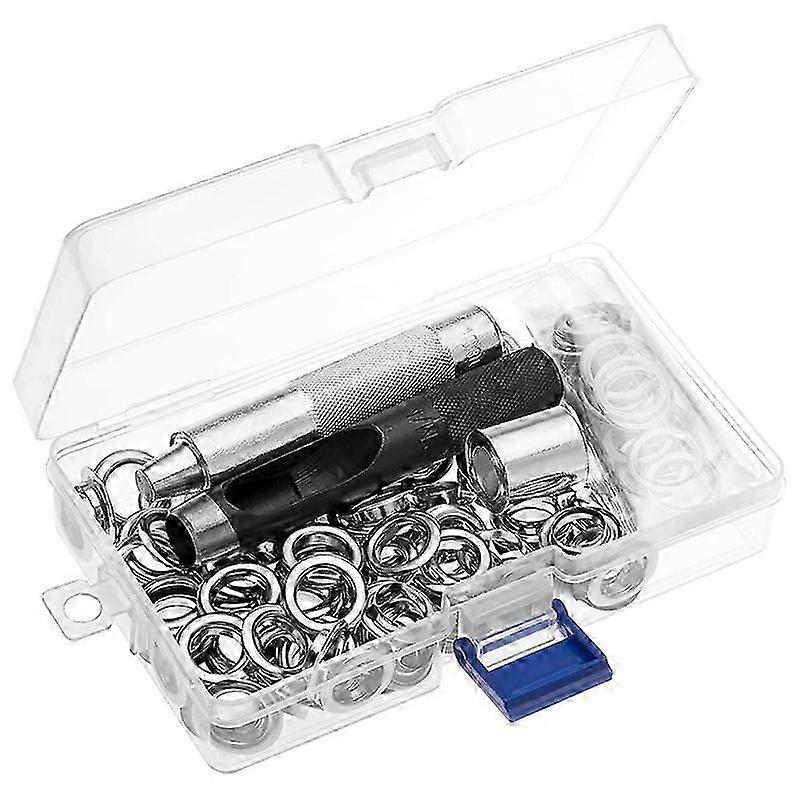 Metal Eye Button Set (100 Sets 12mm) with Installation Tool