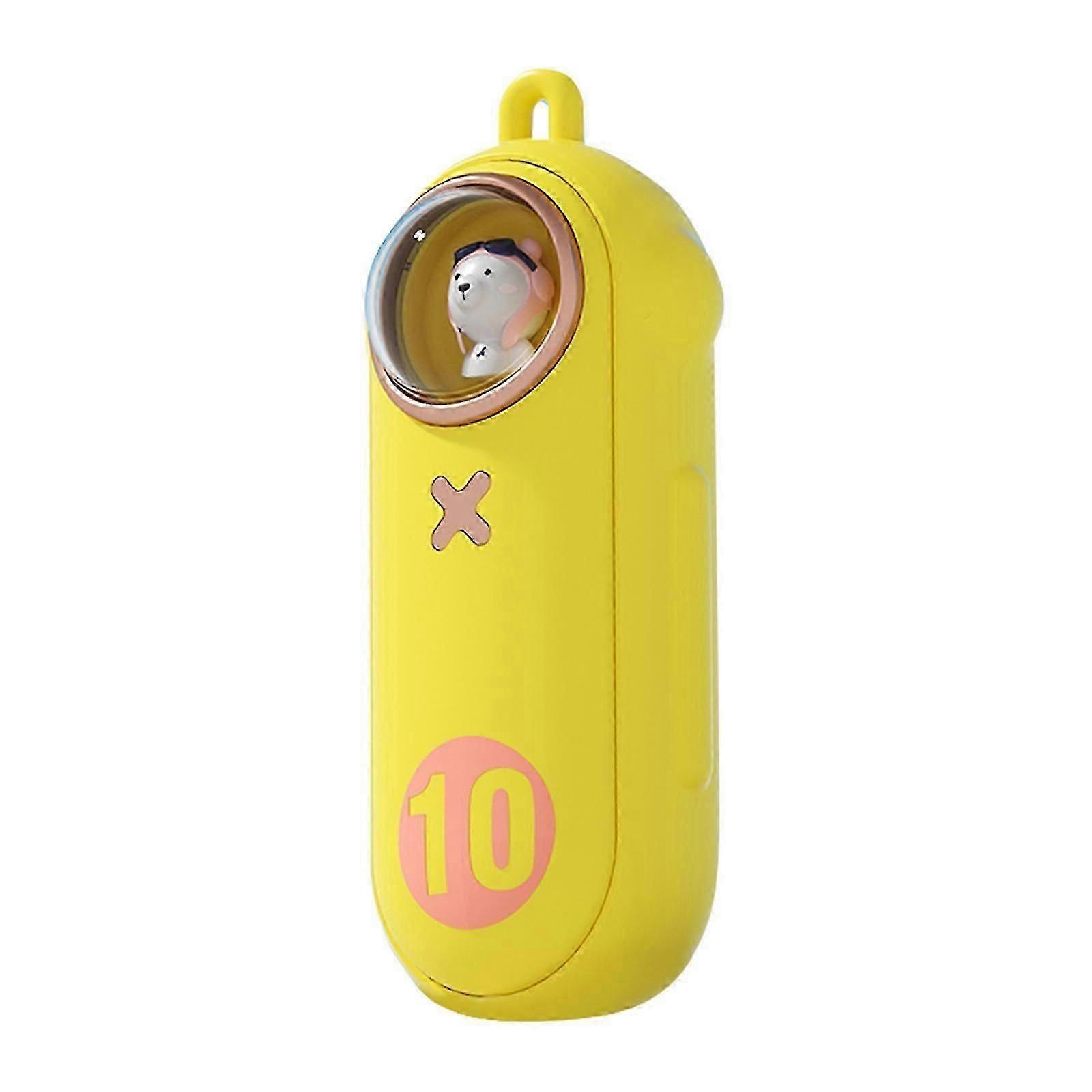 Chauffe-mains rechargeables Usb Portable électrique pour la douleur jaune 5000mah