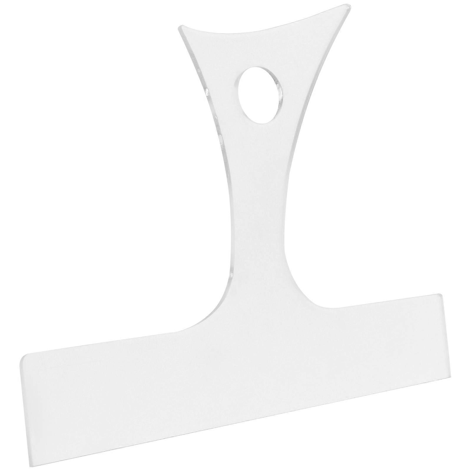Router Stencils Woodworking Cutting Board Handle Template Precise Cutting Kitchen Tool White 25.00X20.00X0.30CM 1Pcs