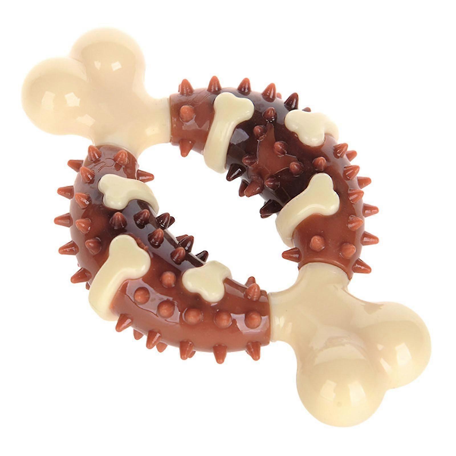 Indestructible Nylon Sawdust Bone Durable Dog Chew Toys Teeth bite-Resistant Reduces Boredom Small Medium Large Dog Pet M