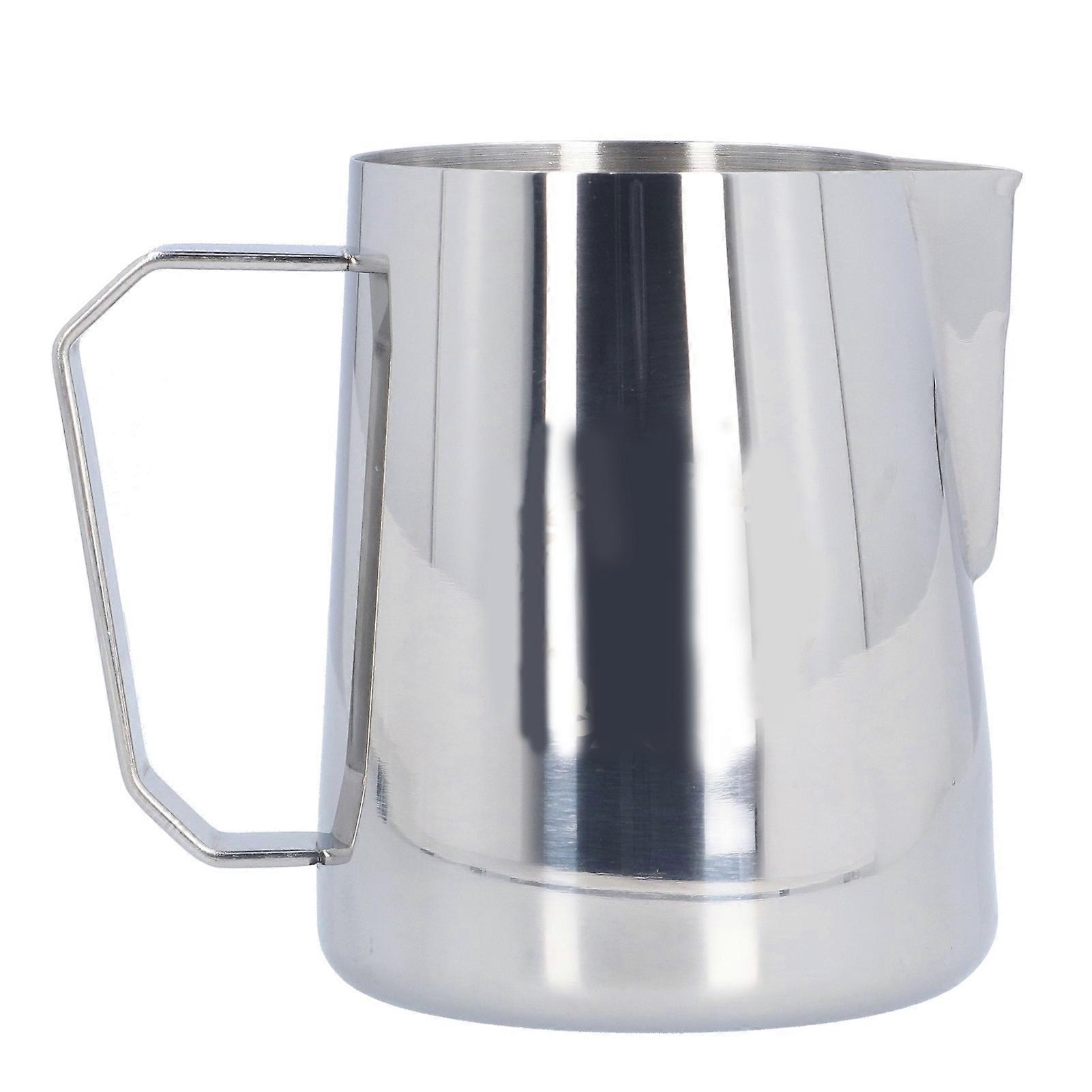 600ml Stainless Steel Milk Frothing Pitcher for Latte Art (600ml (No Logo))