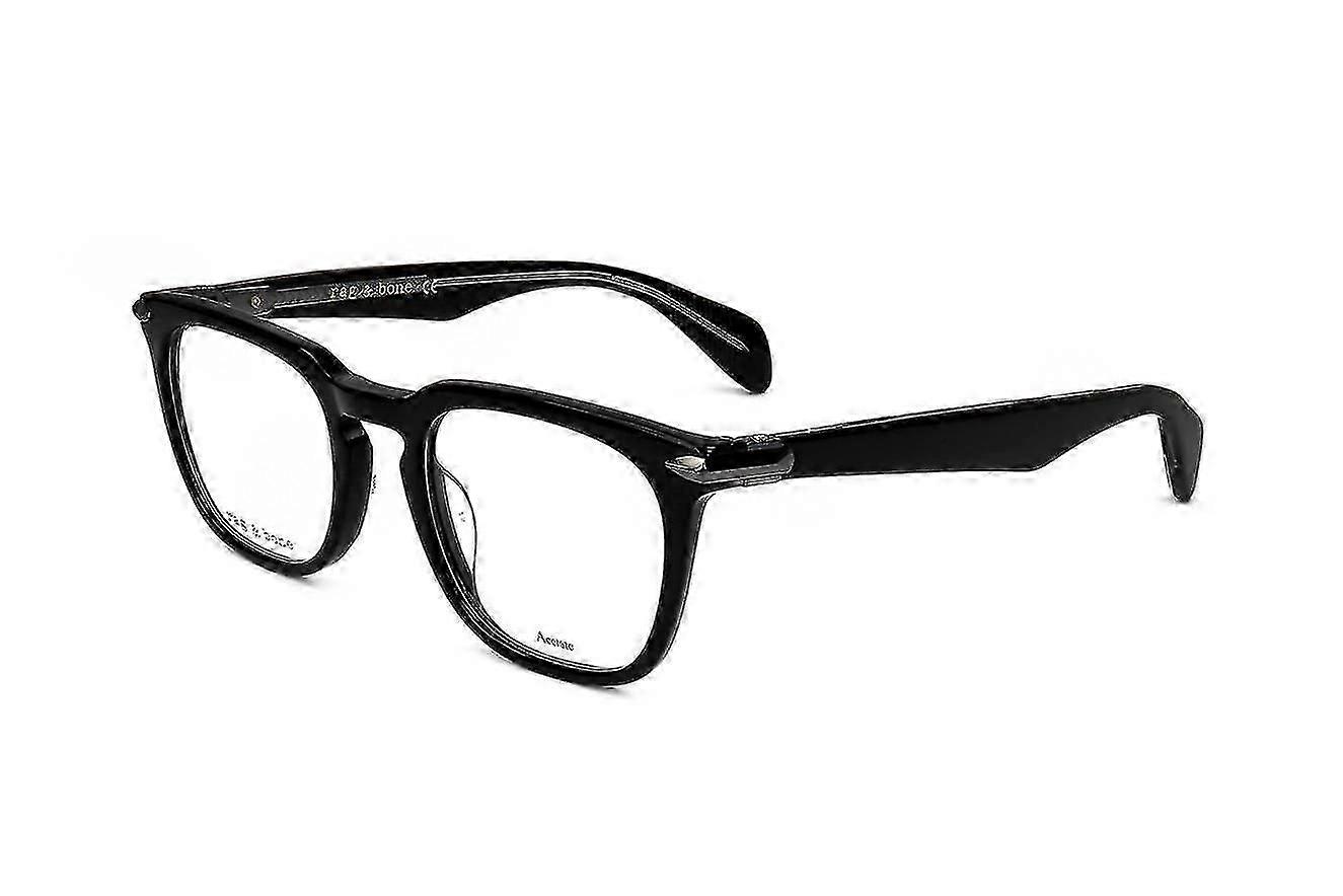Eyewear Frames Rag & Bone RNB7008 807 BLACK 49/21/145 MAN
