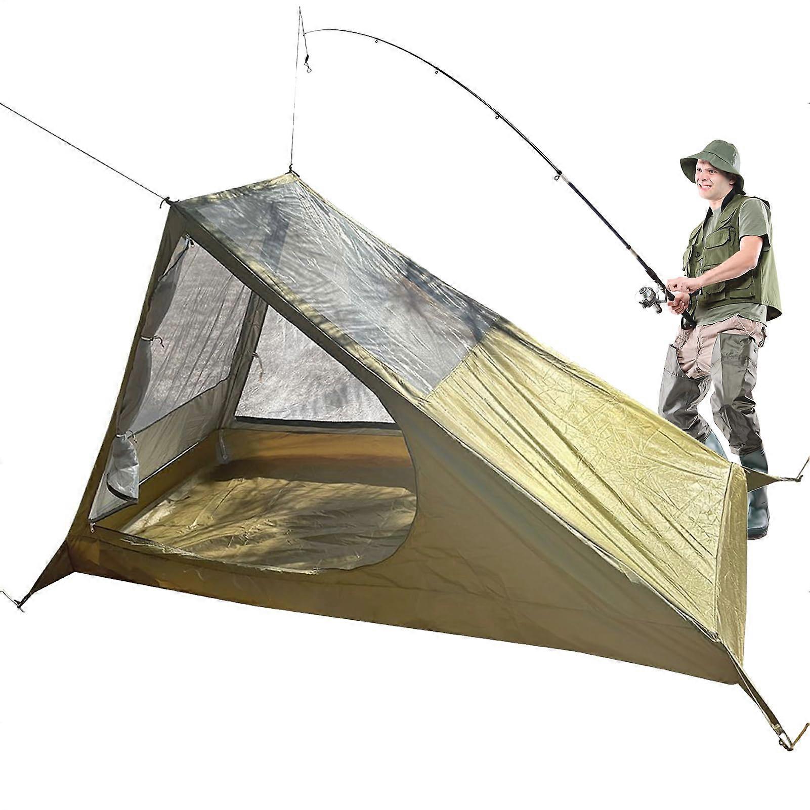 Camping Tent for 1 Person, Lightweight 1 Man Tent with Quick Setup for Outdoor Activities, Hunting, and Picnics