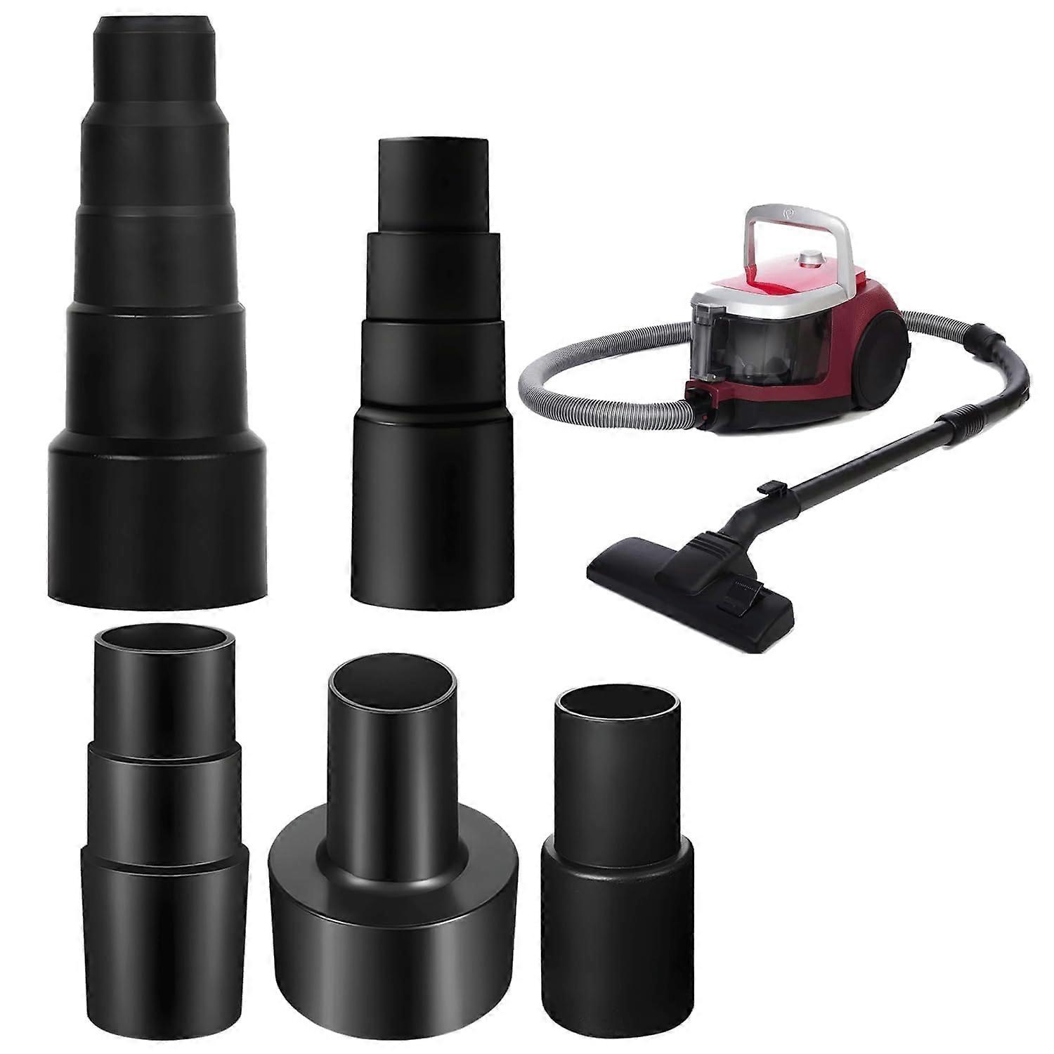 Vacuum Cleaner Adapter Set for Universal Compatibility, Hose Connection, and Reduction for Various Models and Sizes