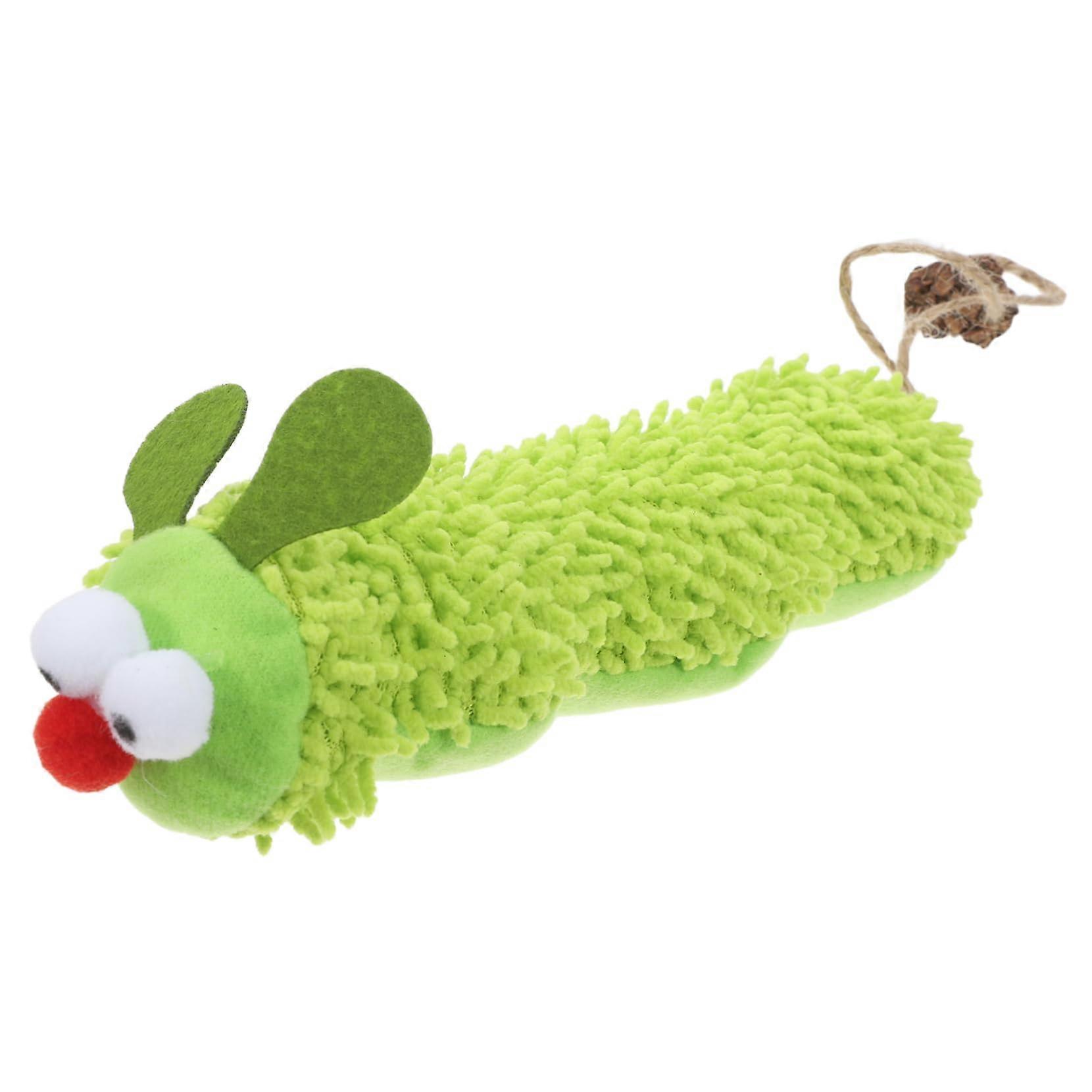 Plush cat toy kitten toy with catnip, cat toy with catnip, kitten cat minister toy, chew toy for cats, fish plush light green