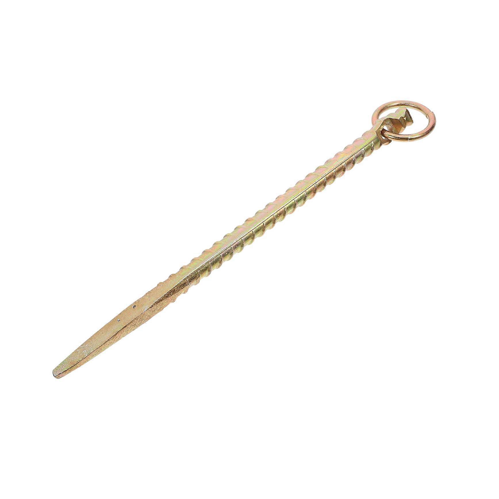 Ground anchor for secure fastening, durable for a and controlled environment.